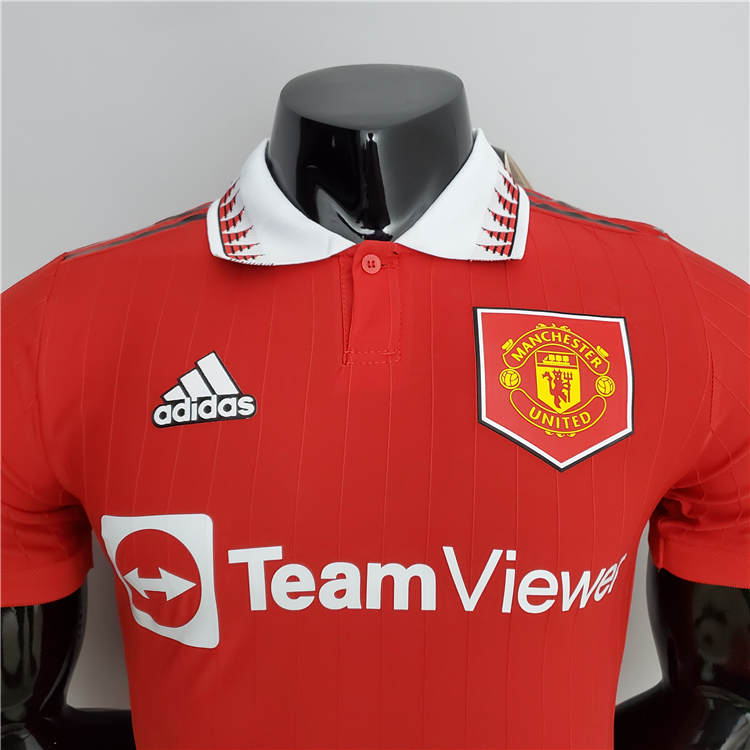 Manchester United 22/23 Home Kit Red Soccer Jersey (Authentic Version) - Click Image to Close